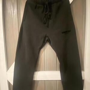 Essentials Black Sweatpants Joggers
